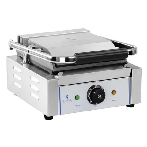 KONTAKT GRILL KONTAKTOWY DWUSTRONNY GŁADKI 1800W 230V ROYAL CATERING