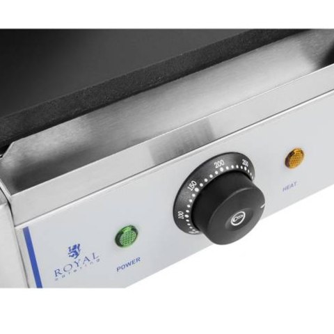 KONTAKT GRILL KONTAKTOWY DWUSTRONNY GŁADKI 1800W 230V ROYAL CATERING