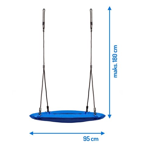 HUŚTAWKA BOCIANIE GNIAZDO SWINGO XXL 95 CM