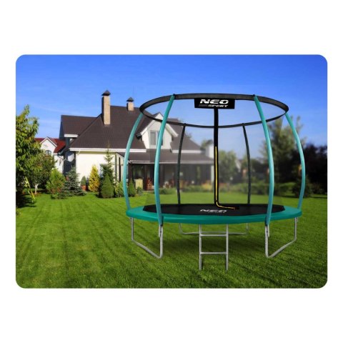 TRAMPOLINA OGRODOWA PROFILOWANA 8FT/252CM Z SIATKĄ WEWNĘTRZNĄ NEO-SPORT