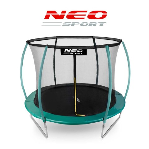 TRAMPOLINA OGRODOWA PROFILOWANA 8FT/252CM Z SIATKĄ WEWNĘTRZNĄ NEO-SPORT