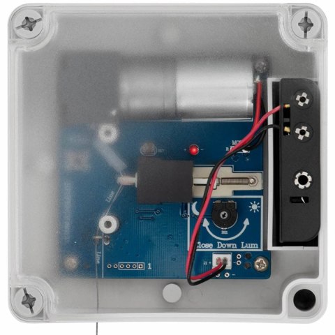 AUTOMATYCZNA KLAPA DRZWI DO KURNIKA Z CZUJNIKIEM ŚWIATŁA ZASILANIEM BATERYJNYM