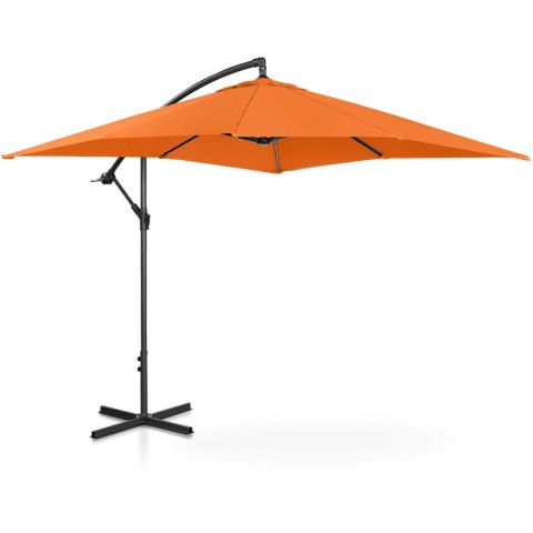 PARASOL OGRODOWY NA WYSIĘGNIKU KWADRATOWY 250 X 250 CM POMARAŃCZOWY