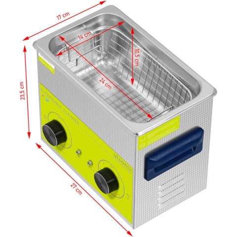 MYJKA WANNA ULTRADŹWIĘKOWA OCZYSZCZACZ 3.2 L 120 W