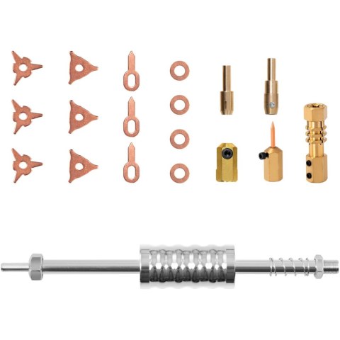 PISTOLET DO ZGRZEWARKI PUNKTOWEJ BLACHARSKIEJ ZESTAW 20 ELEMENTÓW
