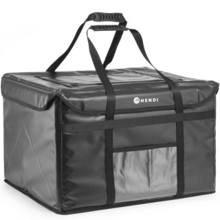 TORBA TERMICZNA DOSTAWCZA DO TRANSPORTU ŻYWNOŚCI NA 12 LUNCHBOXÓW 55 X 46 X 36 CM - HENDI 709795