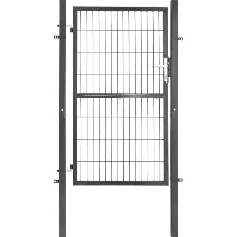 BRAMA FURTKA WEJŚCIOWA OGRODOWA ZE STALI 105 X 211 CM