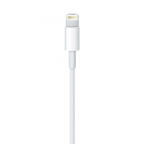 APPLE ORYGINALNY KABEL PRZEWÓD DO IPHONE USB-A - LIGHTNING 1M BIAŁY