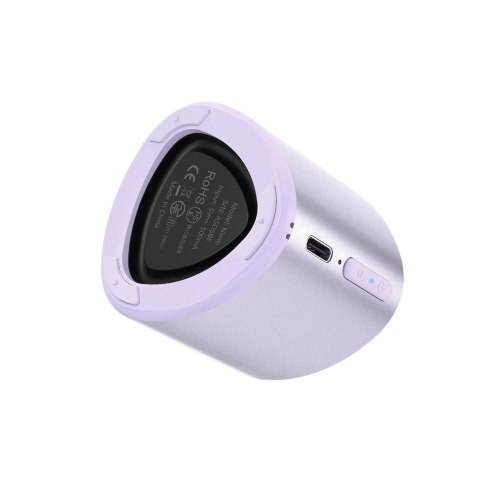 MAŁY MINI GŁOŚNIK BEZPRZEWODOWY TWS NIMO BLUETOOTH 5.3 5W FIOLETOWY