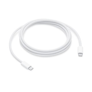 ORYGINALNY KABEL PRZEWÓD APPLE USB-C 240W 5A 2M BIAŁY