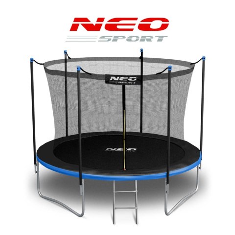 TRAMPOLINA OGRODOWA 10FT/312CM Z SIATKĄ WEWNĘTRZNĄ I DRABINKĄ NEO-SPORT