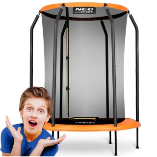 TRAMPOLINA OGRODOWA DLA DZIECI 152 CM 5 FT NEO-SPORT