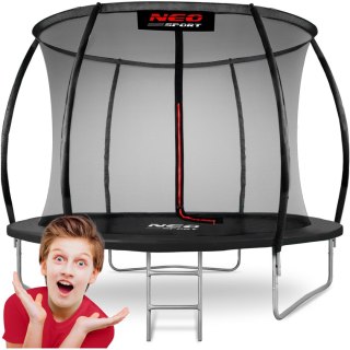 TRAMPOLINA OGRODOWA PROFILOWANA 8FT/252CM Z SIATKĄ WEWNĘTRZNĄ NEO-SPORT