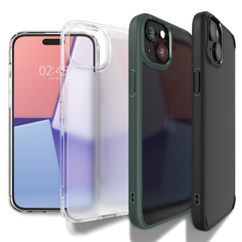 ETUI ULTRA HYBRID NA IPHONE 15 PLUS CZARNE