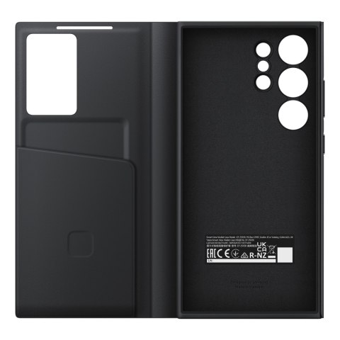 ORYGINALNE ETUI CASE SMART VIEW WALLET Z KLAPKĄ DO SAMSUNG GALAXY S24 ULTRA CZARNE