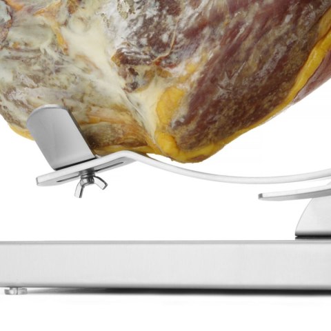 STOJAK UCHWYT DO SZYNKI DOJRZEWAJĄCEJ JAMON SERRANO STALOWY 595 X 215 X 300 MM