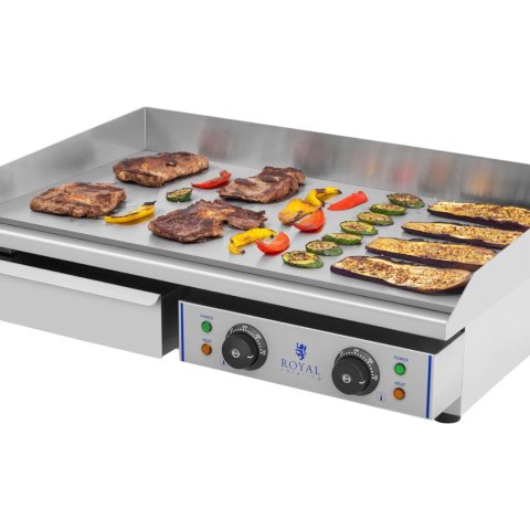 Grill elektryczny z wysokim rantem szer. 75cm