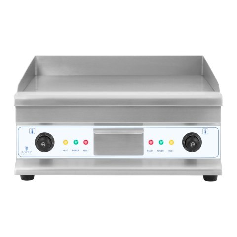 Grill płyta grillowa elektryczna gładka 300deg;C 60 cm 2 x 3200W