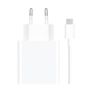 Szybka ładowarka sieciowa USB-A do USB-C Travel Charger Combo 120W - biały