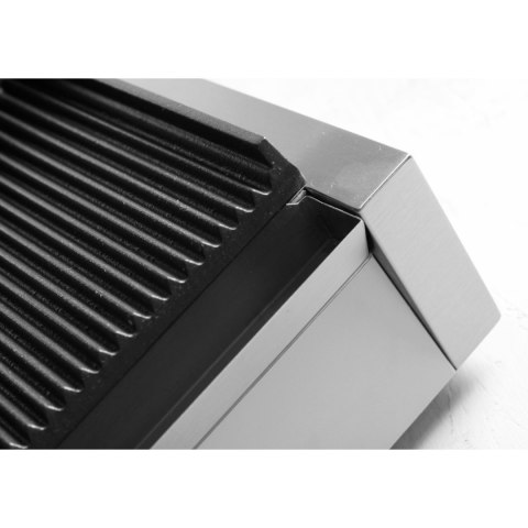 Kontakt grill kontaktowy PANINI ryflowany 2200W - Hendi 263655