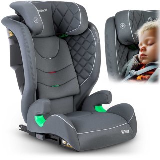 FOTELIK SAMOCHODOWY NUKIDO LOUIS SZARY 15-36 KG ISOFIX