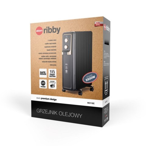 Grzejnik olejowy HO110C ribby ELDOM 2500W