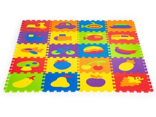 MATA PIANKOWA EDUKACYJNA EVA PUZZLE 20 ELEMENTÓW 148X119CM ECOTOYS