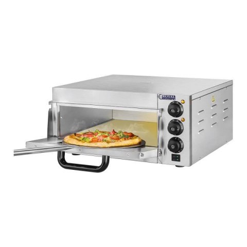 Piec do pizzy 1x40cm jednokomorowy 2000W 230V Timer 120min Royal Catering