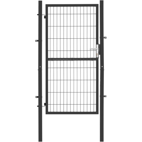 Brama furtka wejściowa ogrodowa ze stali 105 x 231 cm