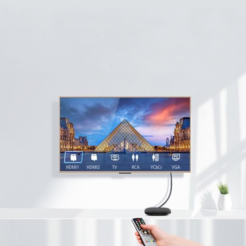 Kabel przewód HDMI 4K 30Hz 3D 10m czarny