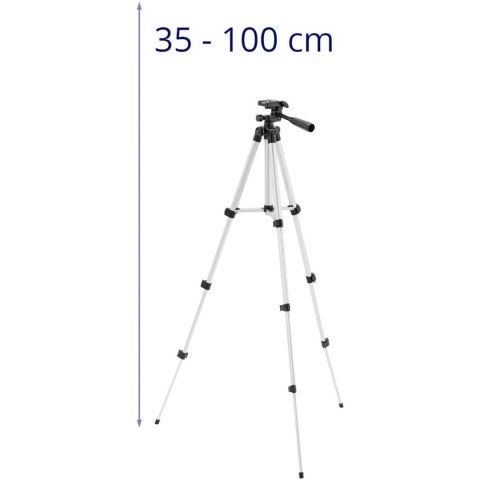 Statyw tripod do lasera krzyżowego aparatu 35-100 cm gwint 1/4''