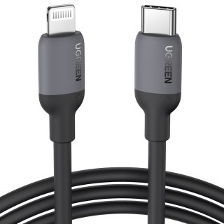 Kabel do szybkiego ładowania iPhone USB-C - Lightning PD 20W 1m czarny