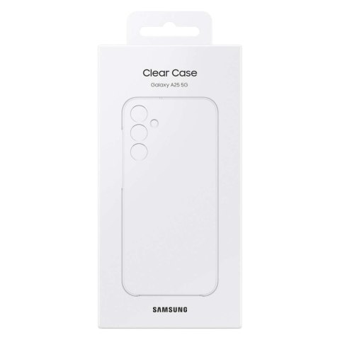 Oryginalne etui Clear Case do Samsung Galaxy A25 5G EF-QA256CTEGWW przezroczyste