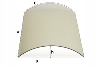 SZYBA GIĘTA DO KOMIKA HARK 67,96,98 E,107,113,705 E,706 E,708 E,709,716 WW