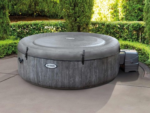 Dmuchane jacuzzi hydromasaż 4 os. 196x71 cm WIFI akcesoria premium INTEX 28440