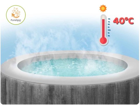 Nadmuchiwane jacuzzi hydromasaż 6 os. 216x71 cm WIFI akcesoria premium INTEX 28442