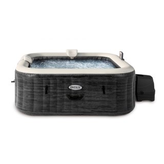 Nadmuchiwane jacuzzi kwadratowe hydromasaż 6 os. 196x71 cm akcesoria premium INTEX 28452