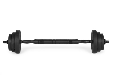Hantle regulowane 2x10 kg sztanga zestaw 20 kg gryf