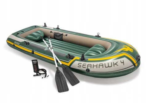 Ponton dla 4 osoób SEAHAWK 4 wiosła pompka INTEX 68351 Ponton dla 4 osoób SEAHAWK 4 wiosła pompka INTEX 68351