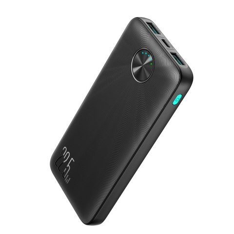 Powerbank 10000mAh USB-C USB-A 22.5W SCP QC PD - czarny