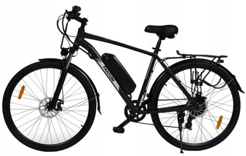ROWER ELEKTRYCZNY Niebieski 28 TREKKINGOWY ZE WSPOMAGANIEM 60-70km Shimano