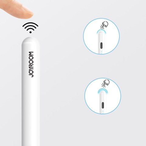 Rysik stylus aktywny do Apple iPad Pro Air Mini 130mAh USB-C - biały