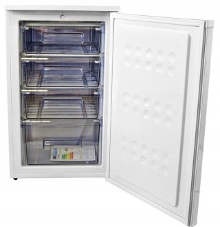 Zamrażarka Szufladowa Sigma BD-100 88L | Klasa F | 4 Szuflady | Cicha 41dB | Regulacja Temperatury | Biała