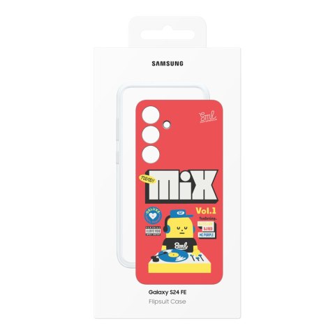 Etui case Samsung Flipsuit Case do Galaxy S 24 FE - czerwone Etui case Samsung Flipsuit Case do Galaxy S 24 FE - czerwone