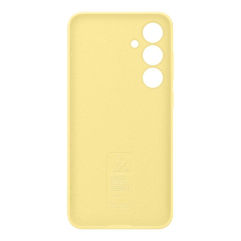Etui case Samsung Silicone Case do Galaxy S24 FE - żółte Etui case Samsung Silicone Case do Galaxy S24 FE - żółte
