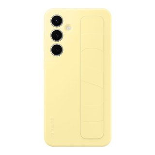 Etui case Samsung Standing Grip Case z uchwytem i podstawką do Galaxy S24 FE - żółte