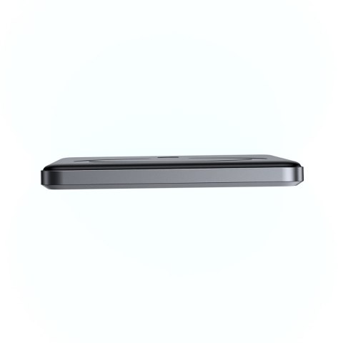 Powerbank 5000mAh USB-C 20W PD i ładowaniem indukcyjnym 15W - szary