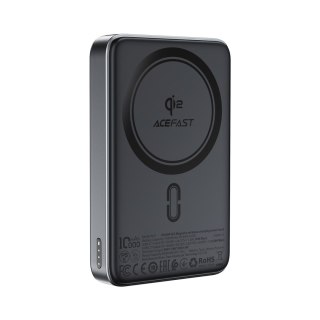 Powerbank magnetyczny 10000mAh 30W Qi2 z MagSafe - czarny