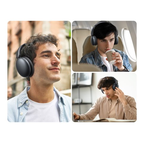 Słuchawki bezprzewodowe J-Head Series JR-JH1 z ANC Bluetooth - czarne