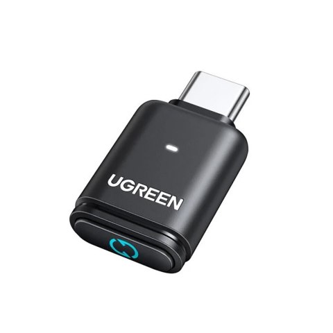 Adapter audio transmiter Bluetooth 5.3 aptX USB-C - czarny Adapter audio transmiter Bluetooth 5.3 aptX USB-C - czarny